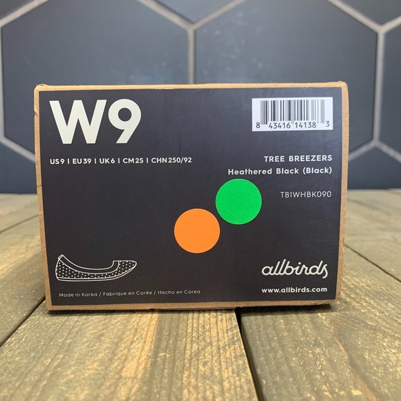 COPY - Womens All Birds Tree Breezers Flats Black Size 9 - Picture 6 of 6